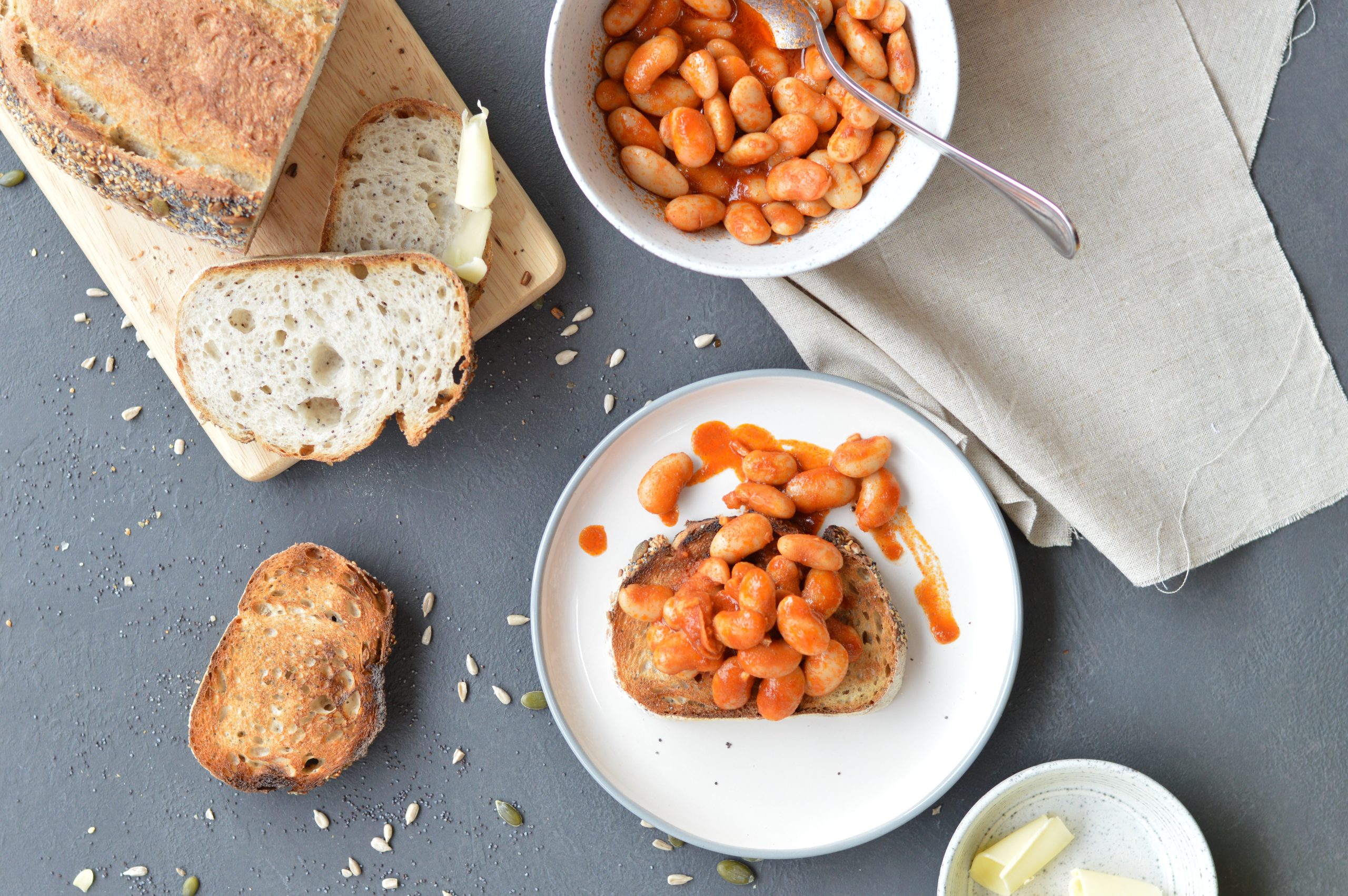 Real beans on toast In A Stew healthy homemade recipes